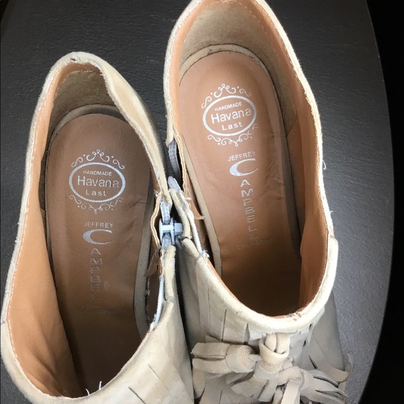 Jeffrey Campbell suede wedges size 9.5 - Picture 5 of 8